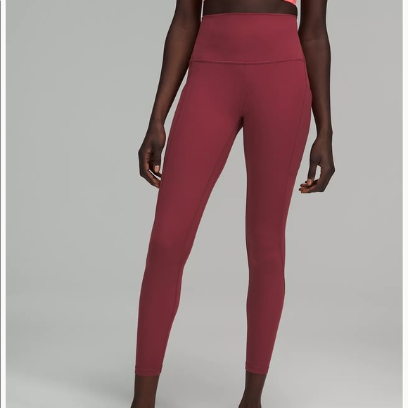 lululemon athletica Pants - lululemon Align™ High-Rise Pant with Pockets 25" Size 6 Mulled Wine